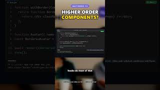Higher order components | React Refresh #shorts