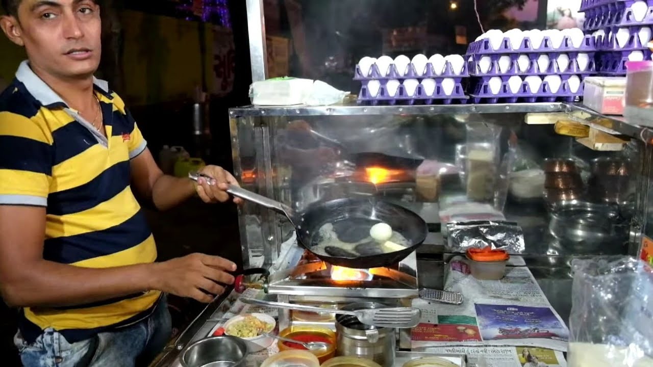 Kailash Omelette : Ahmedabad Street Food Omelette || Rk Omelette Ahmedabad Street Food | Tasty Street Food