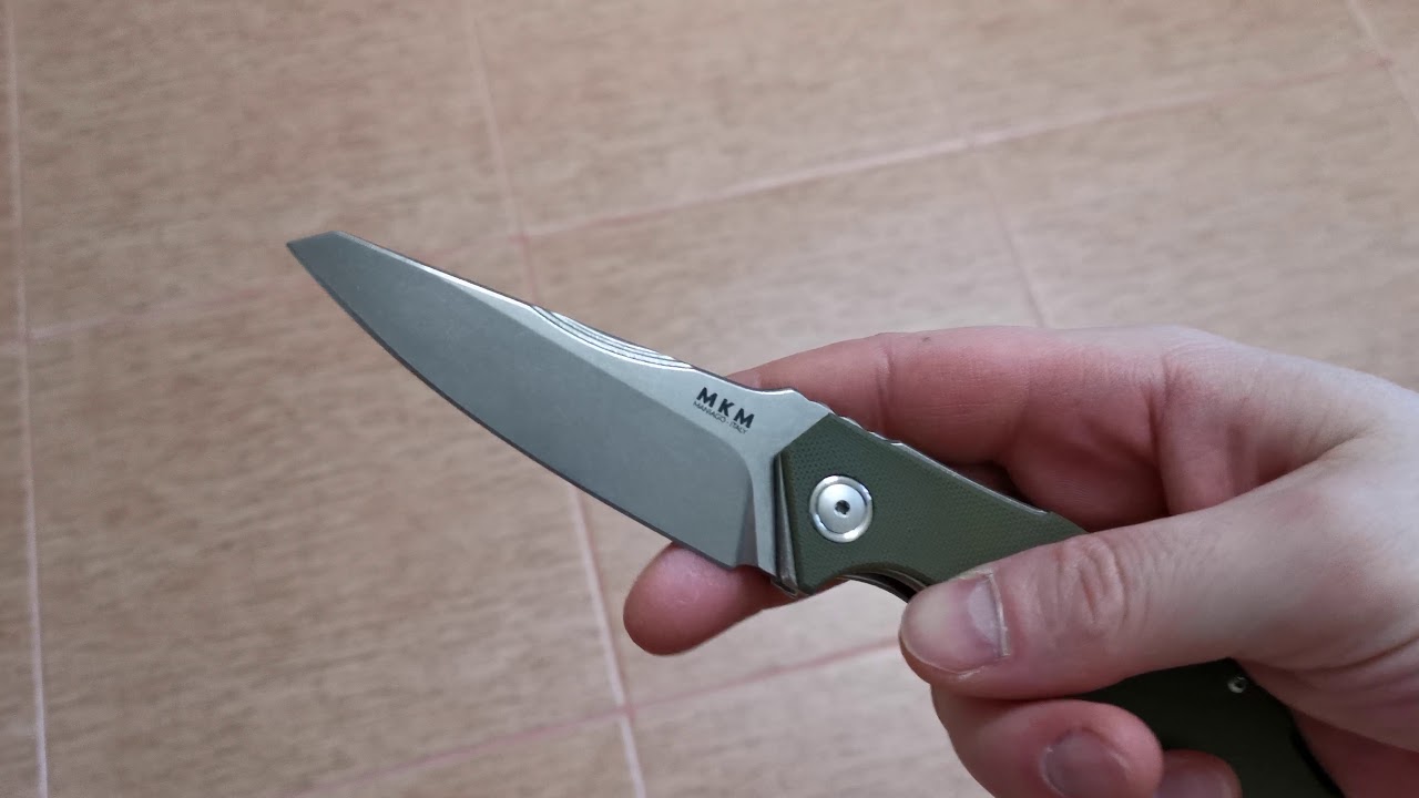 Mkm Rake MKM knives Raut demo - YouTube
