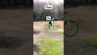 Mtb and bmx progression 1/2 a yr  #mtb #bmx #ebike #dirtbike