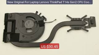 New Original For Laptop Lenovo ThinkPad T14s Gen2 CPU Cooling ... — Hot Deal 2026 | Limited Offer!