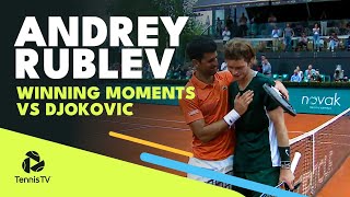 Andrey Rublev vs Novak Djokovic: Championship Point, Trophy Lift & Speeches | Belgrade 2022 Final