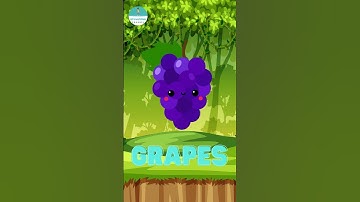 #shorts Học từ vựng tiếng Anh | Chủ đề trái cây - Quả nho | #hoctienganh #hoctuvung