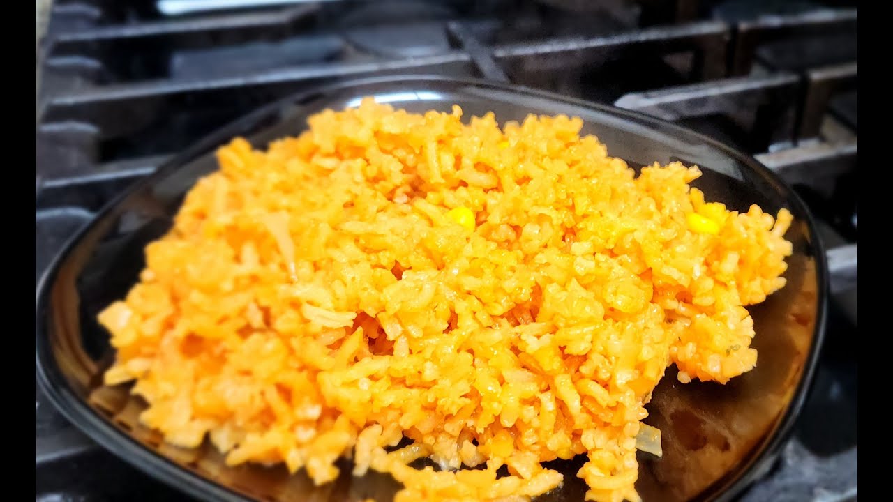 Easy How to Mexican Spanish FLUFFY Homestyle Rice