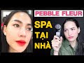 SPA TẠI NHÀ | ANH SƯỚNG CHỊ PHÊ | MÁY CHĂM SÓC DA PEBBLE FLEUR