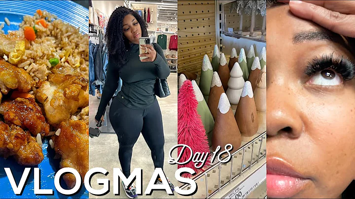 VLOGMAS 18 | HE BROKE STREET CODE  MY EYEEEE  BOMB MEAL  ROSS PLAYED MEAGAIN | Gina Jyneen