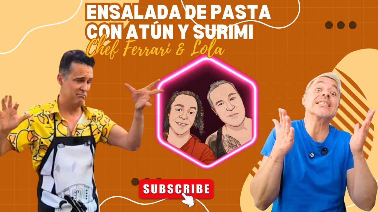 Ensalada de pasta con atún y surimi | Refrescante, fácil y con toque especial 🥗🐟