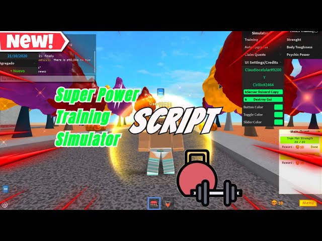 Super Power Training Simulator Script Youtube - roblox super power training simulator script