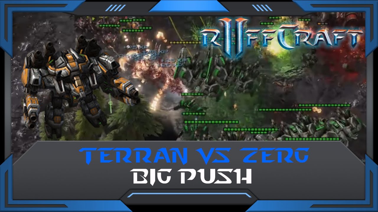Sc2 Ruff StarCraft 2 (RuFF Highlight): Big Push - YouTube