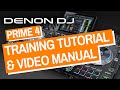 Denon DJ Prime 4 Training Tutorial & Video Manual - Full Guide!