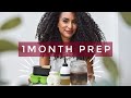 Rapunzel 1 month Hair growth Prep in less than an hour