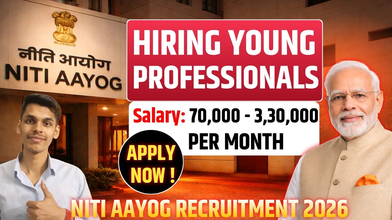 NITI AAYOG Recruitment 2026 | SALARY: 70,000 | How to APPLY? | NITI AAYOG Recruitment | Apply Online