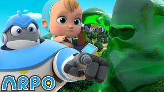 Limezilla Lives! | Baby Daniel and ARPO The Robot | Funny Cartoons for Kids