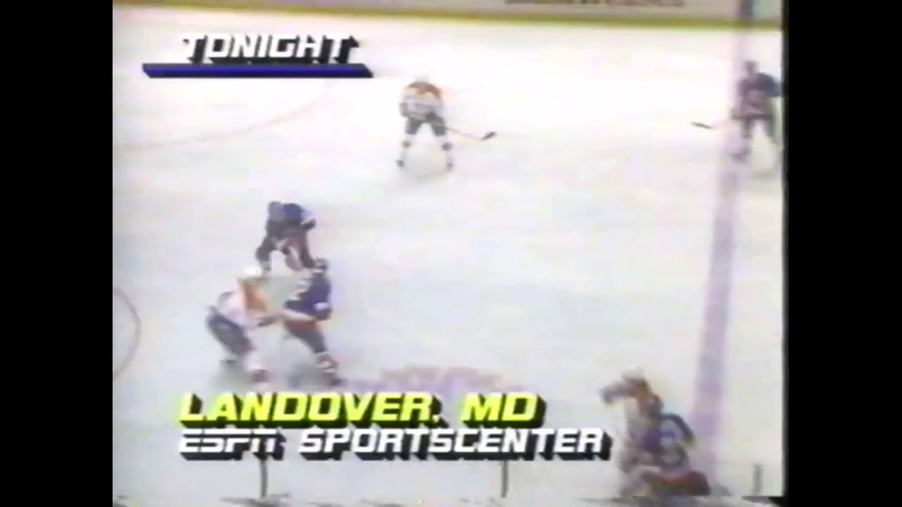 January 30 1987 Islanders at Capitals ESPN SportsCenter highlights YouTube