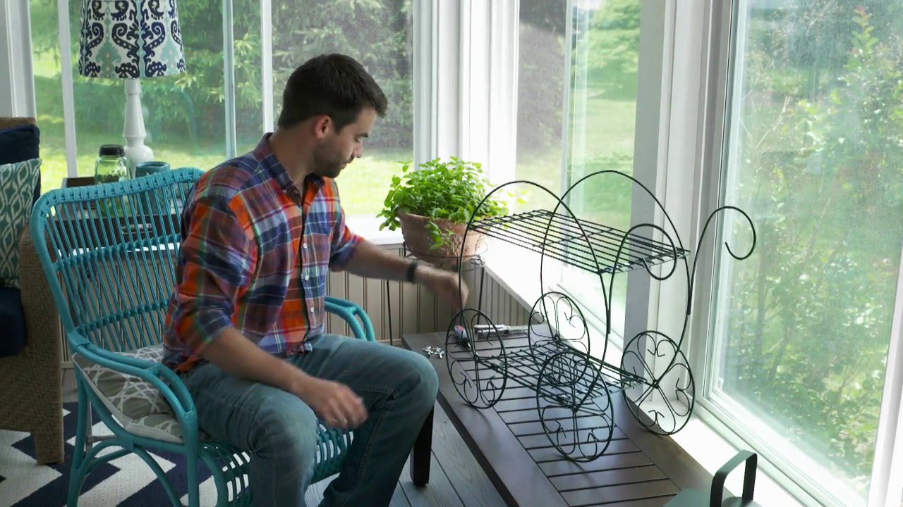 How to Assemble | CobraCo® Two-Tiered Garden Cart