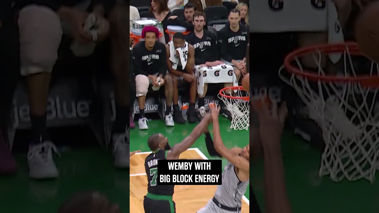 NO EASY BUCKETS 🚫  #spurs #nba #wemby
