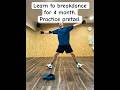 Learn to breakdance for 4 month.I practice pretzel.