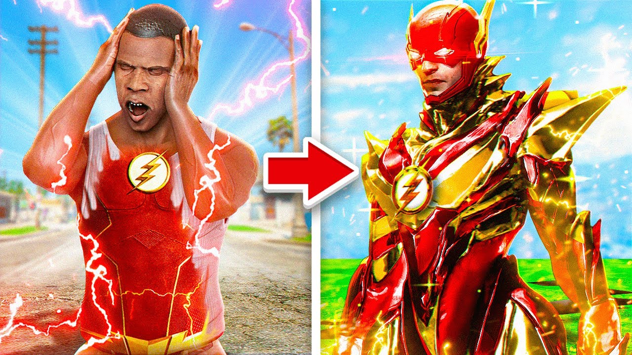 UPGRADING Human To GOD FLASH In GTA 5 RP!