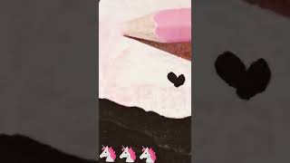 unicorn drawing with me | #shorts | #queenkavya | Queen Kavya