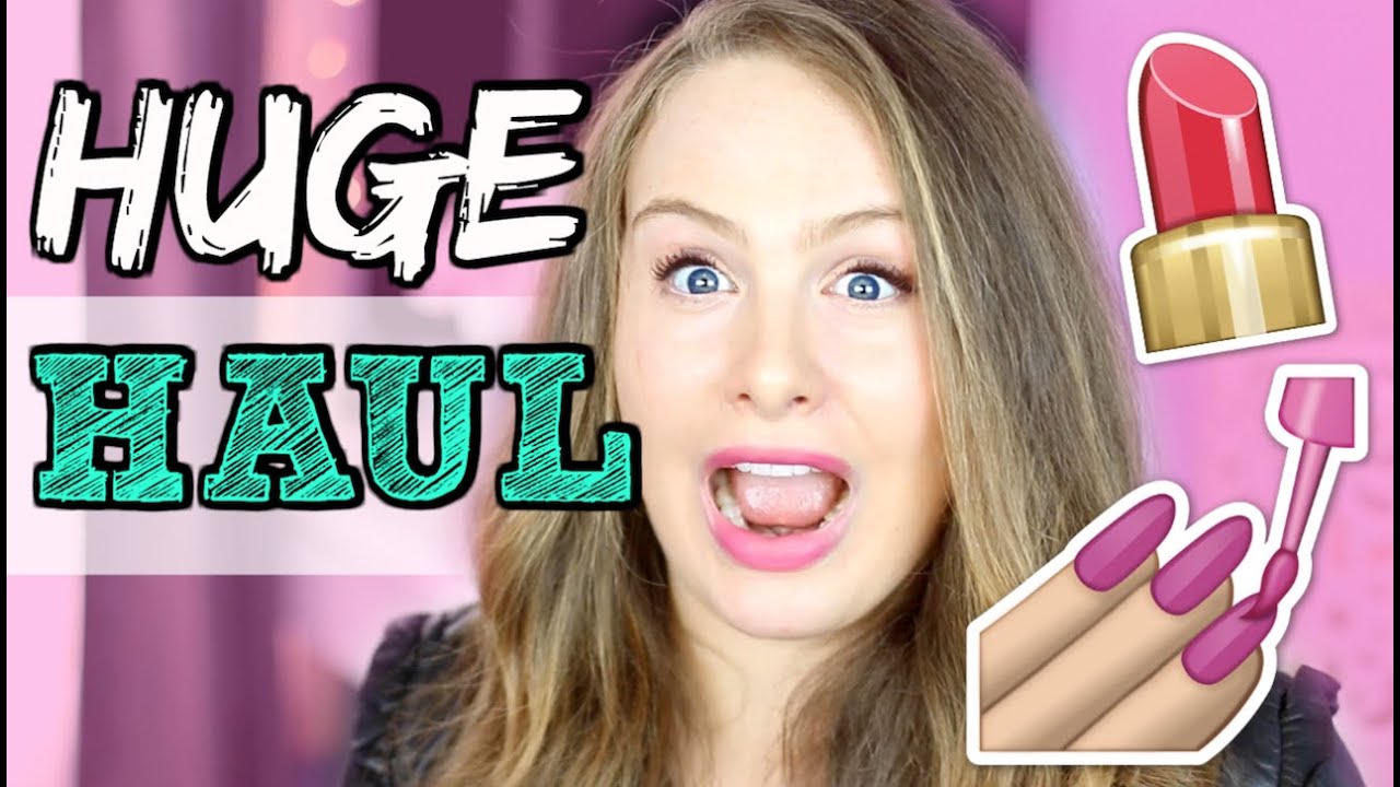 HUGE BEAUTY HAUL - YouTube