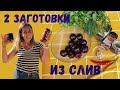 два простых рецепта из Сливы | ТКЕМАЛИ| сливовый Джем