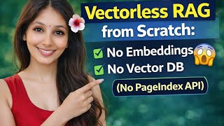 Vectorless RAG from Scratch: No Embeddings, No Vector DB (No PageIndex API)