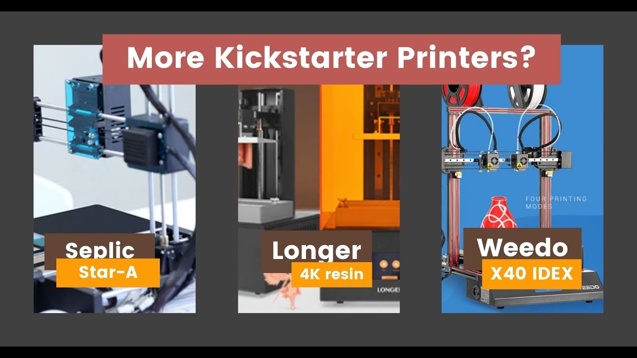 3 new Kickstarter 3D Printers Z3DP News and Updates YouTube