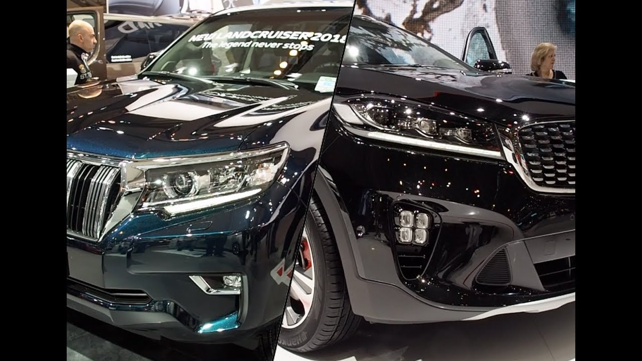Toyota Land Cruiser vs Kia Sorento - YouTube