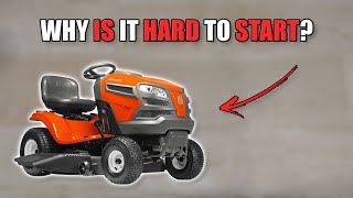 Diagnosing a Husqvarna Riding Mower that's Hard to Start