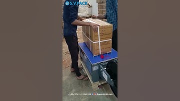 Low Table Box Strapping Machine | Automatic Strapping Machine | Box Strapping Machine
