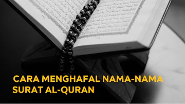 Nasyid Nama-Nama Surat Al-Quran Merdu Penyejuk Hati. Zikir Suwaru Fil Quran