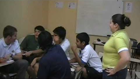 Students should speak in English