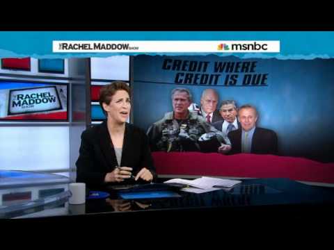 Rachel Maddow- All credit to Bush administration f...