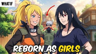 What if Naruto and Sasuke were girls 🌚 | ALTERNATE TIMELINE #naruto #anime