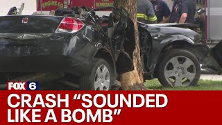 Milwaukee crash near Locust and Hubbard; 1 dead, driver arrested | FOX6 News Milwaukee