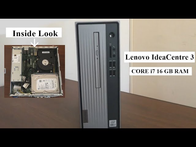 Lenovo IdeaCentre 3 Unboxing | IdeaCentre 3 i7 07imb05 | Inside