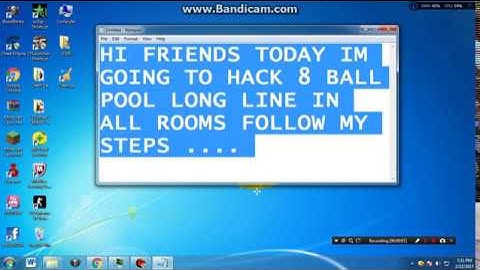 8 BALL POOL HACK ALL ROOMS GUIDE LINES AND ANTI BAN