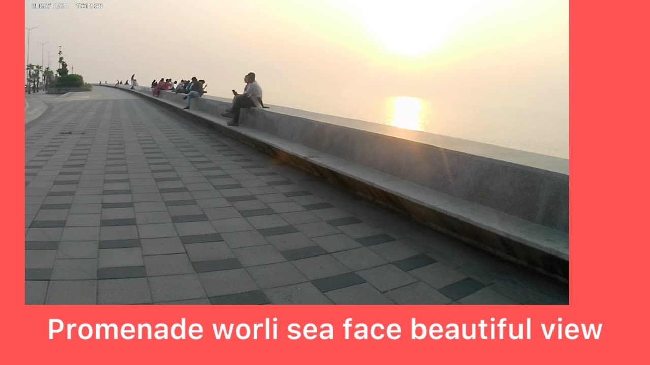 How to reach promenade worli sea face by local train | mira road to worli sea face in just 35rs 
