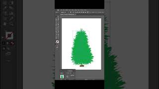 Create a Christmas Tree in Adobe illustrator !