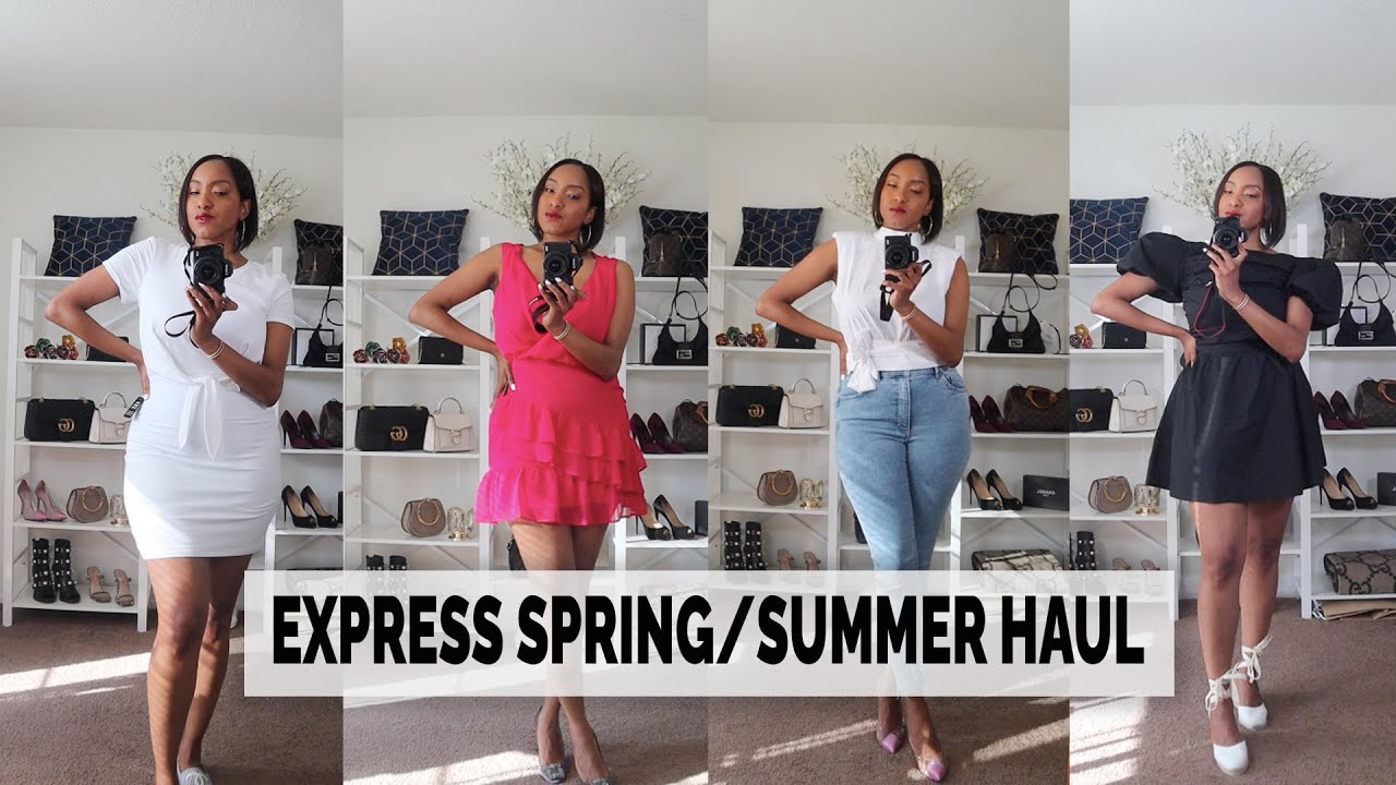 EXPRESS SPRING/SUMMER HAUL | CASTANER REVIEW | JASMINE JANUE
