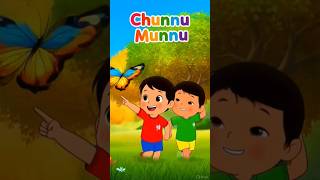 "Chunnu Munnu Aur Rang Birangi Duniya" #hindirhymes #cartoonrhymes #kidssongs #moralstory #shorts