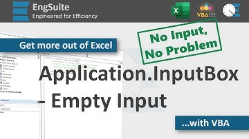 Handle No Input Application.InputBox - Excel VBA