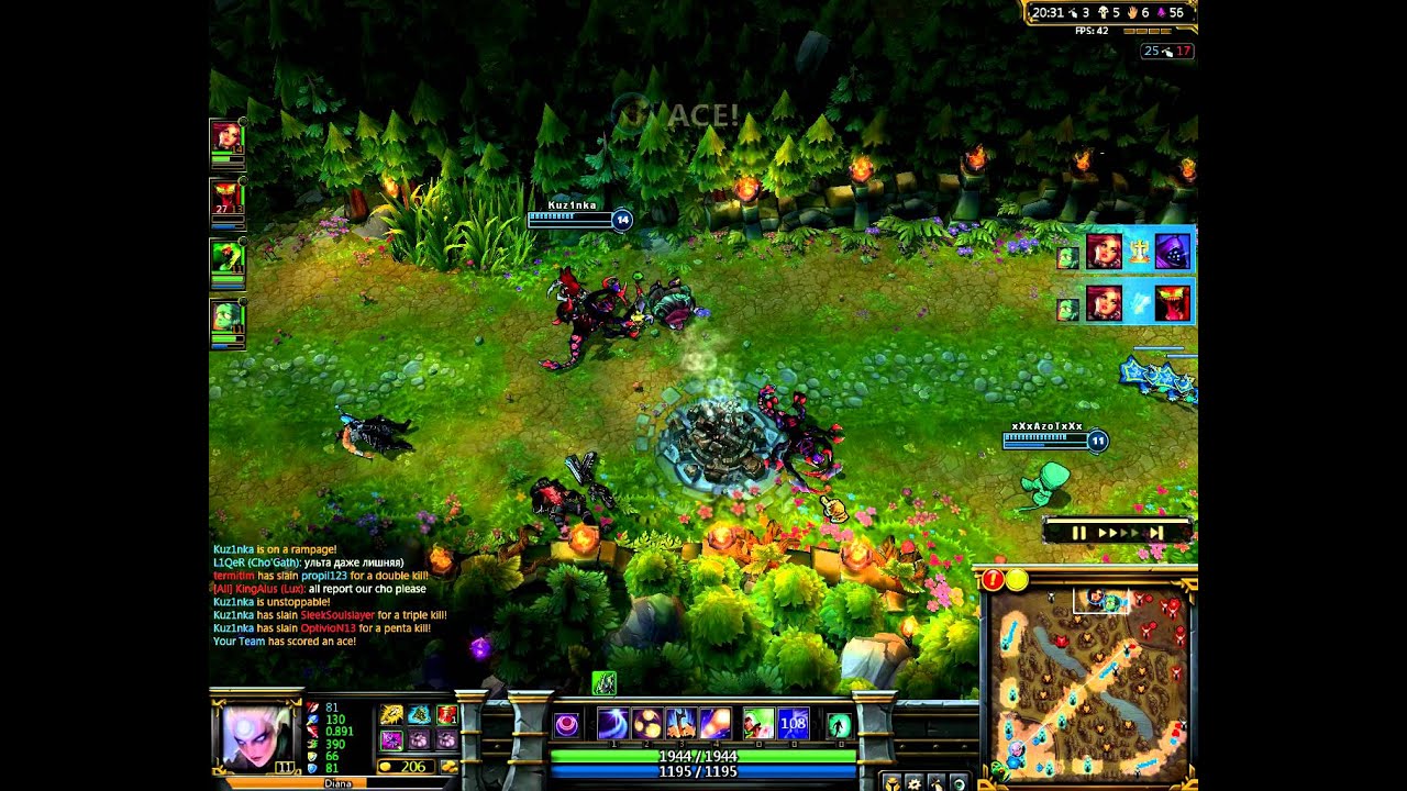 Пента Кил Катарина/ Penta Kill Katarina