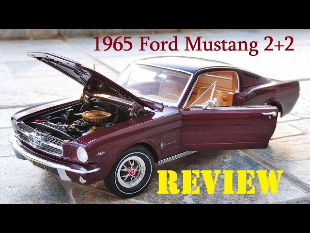 1965 Ford Mustang 2+2 diecast review (1/18 scale) by Auto World