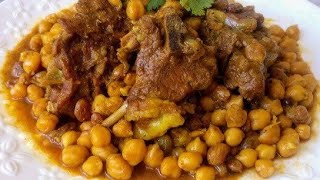 🥰الحمص باللحم من أروع ما يكون 🥰