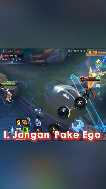 3 Tips Solo rank Naik mythic tuh gampang banget.. 😎Mobile Legends