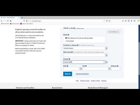 How to Use ClinicalTrials.gov like a pro!