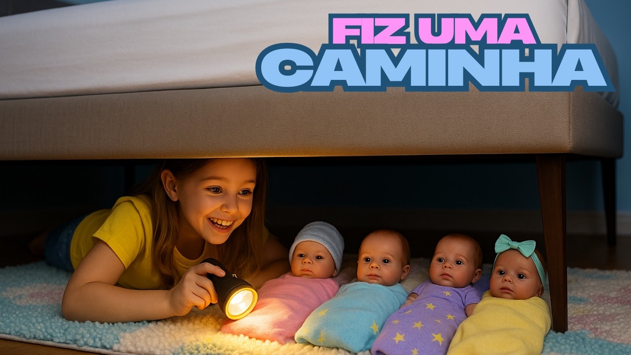FIZ UMA CAMINHA PARA OS MEUS 4 BEBES REBORN DEBAIXO DA MINHA CAMA - ROTINA REBORN SILICONE SÓLIDO