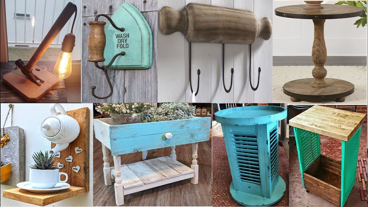 Идеи дизайна из переработанной древесины, которые помогут вам заработать на стильном и продаваемо...