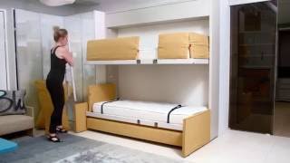 Kali Duo Sofa   Resource Furniture   Wall Bed Systems